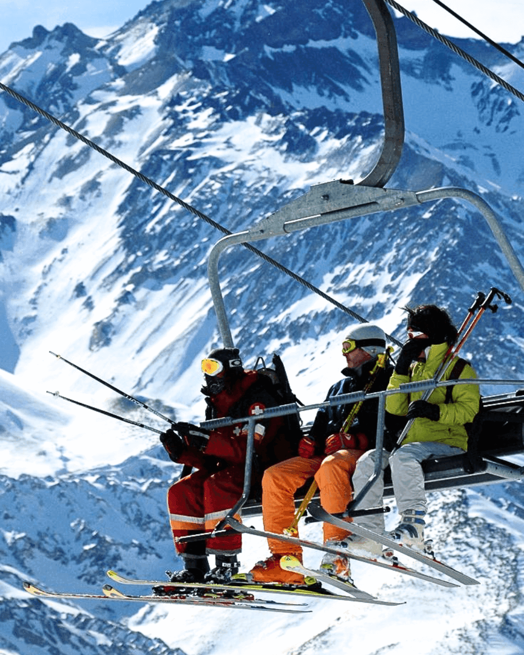 Pistas de esqui en Valle de Las Leñas