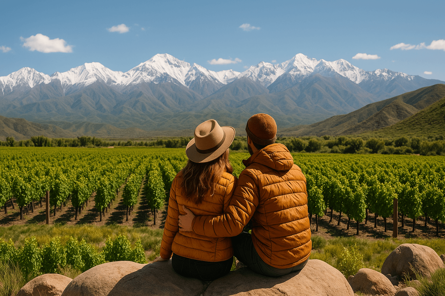 Distancia de MENDOZA a VALLE de UCO