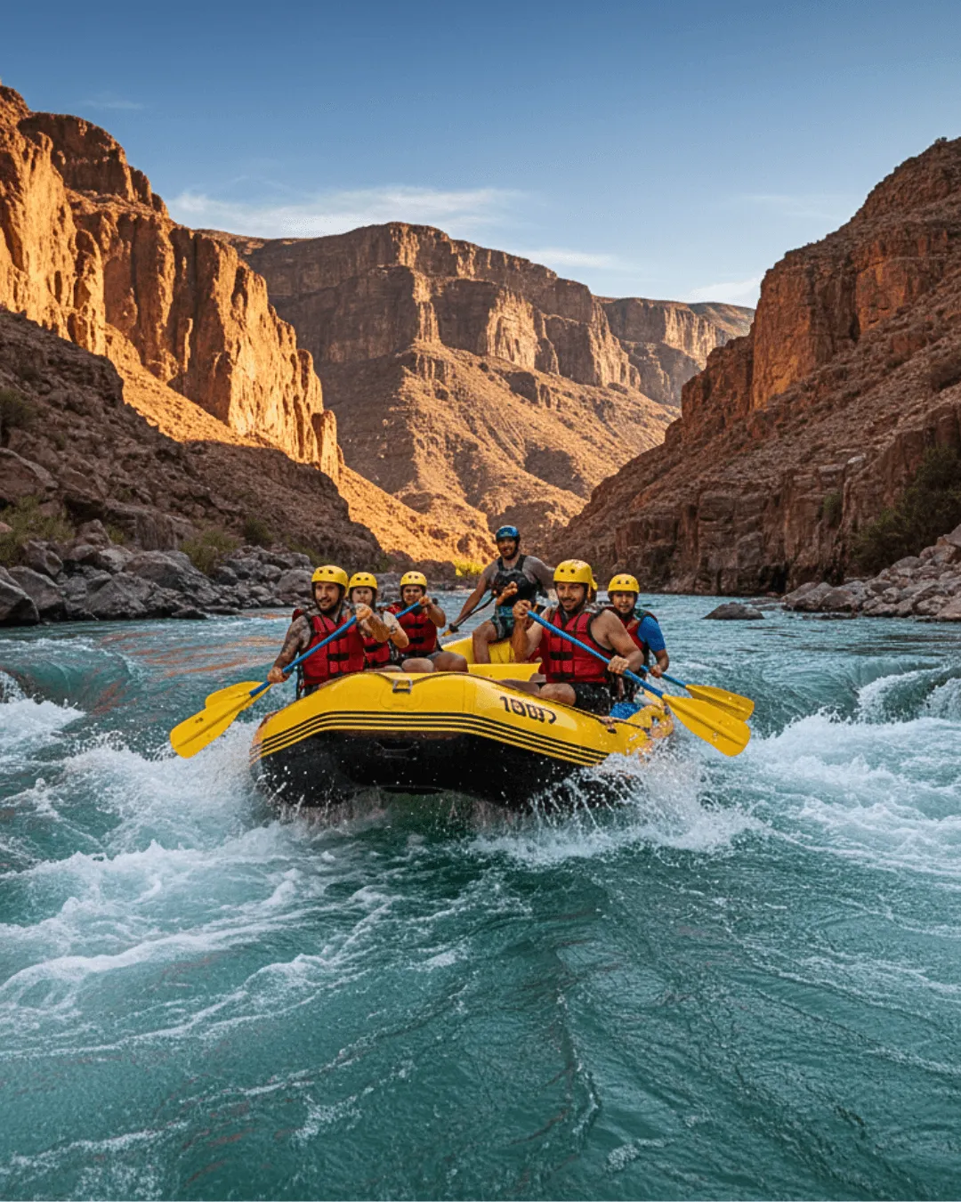 Rafting en el Cañón del Atuel