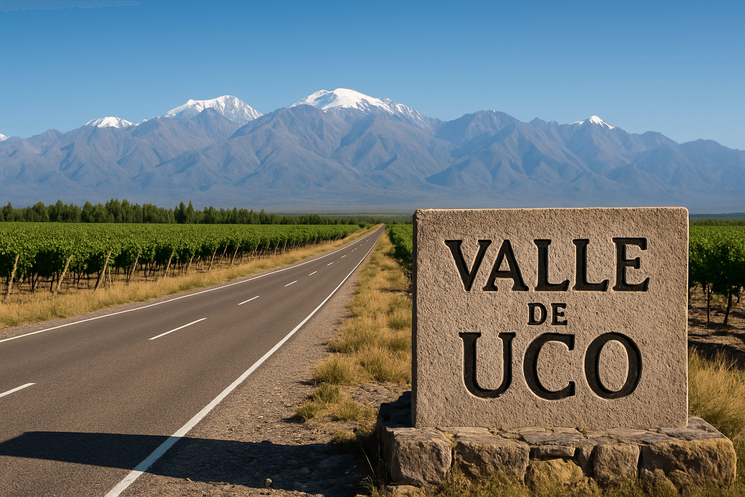 Valle de Uco DÓNDE QUEDA ubicación